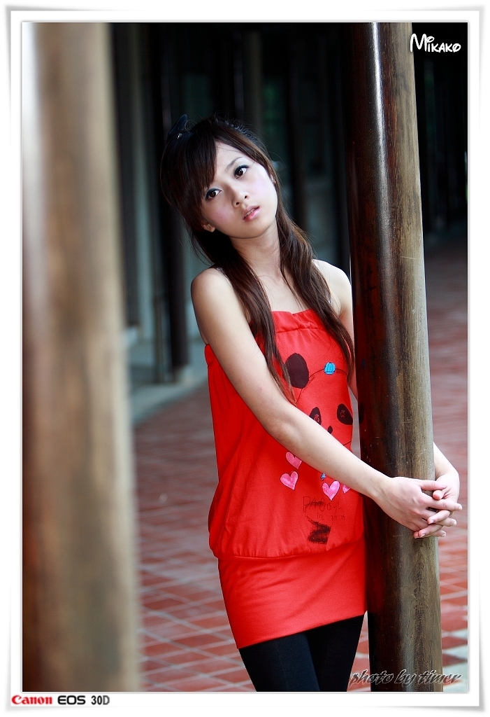 台湾妹子 果子@東海大學外拍