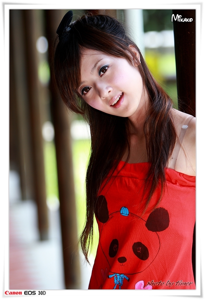 台湾妹子 果子@東海大學外拍