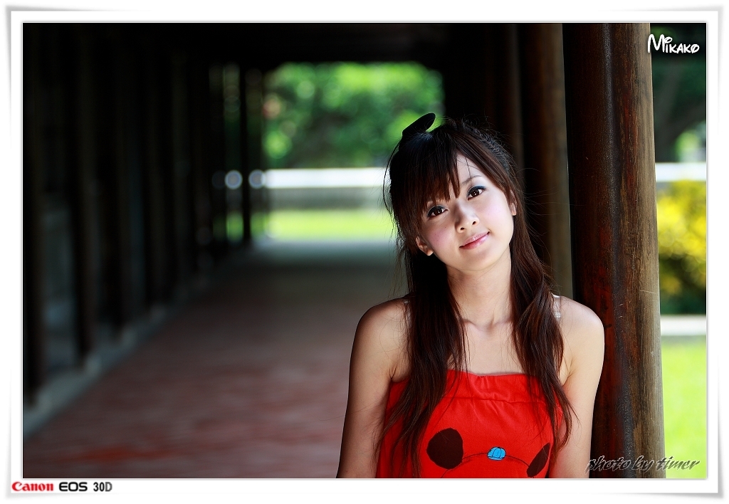 台湾妹子 果子@東海大學外拍