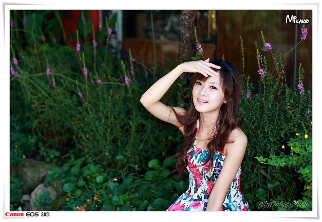 台湾妹子 果子@東海大學外拍