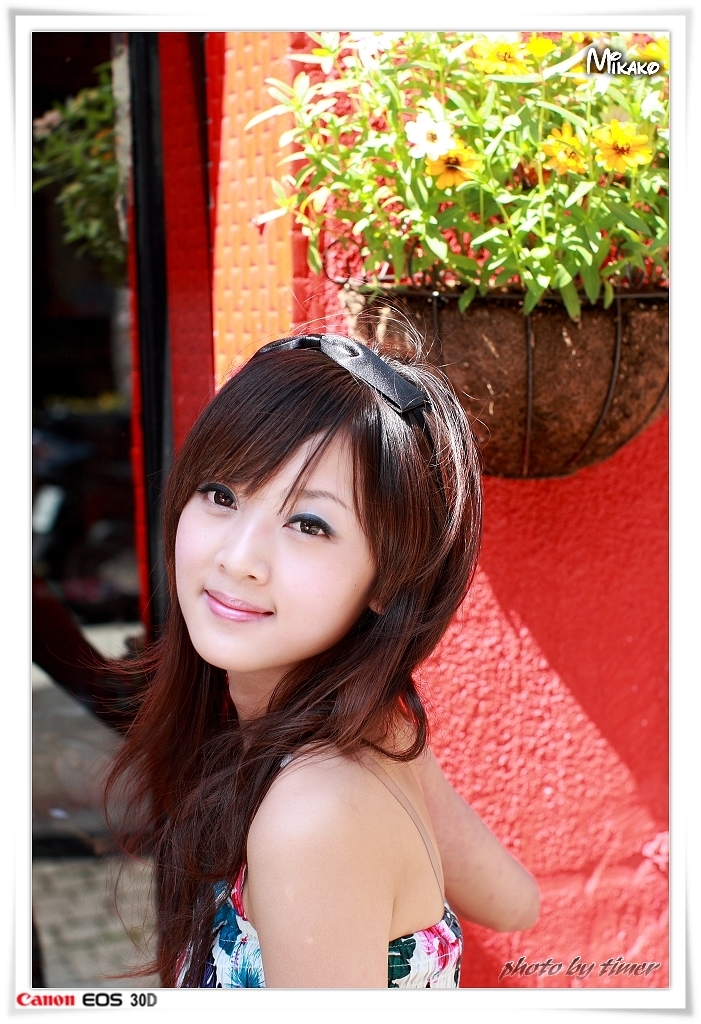 台湾妹子 果子@東海大學外拍