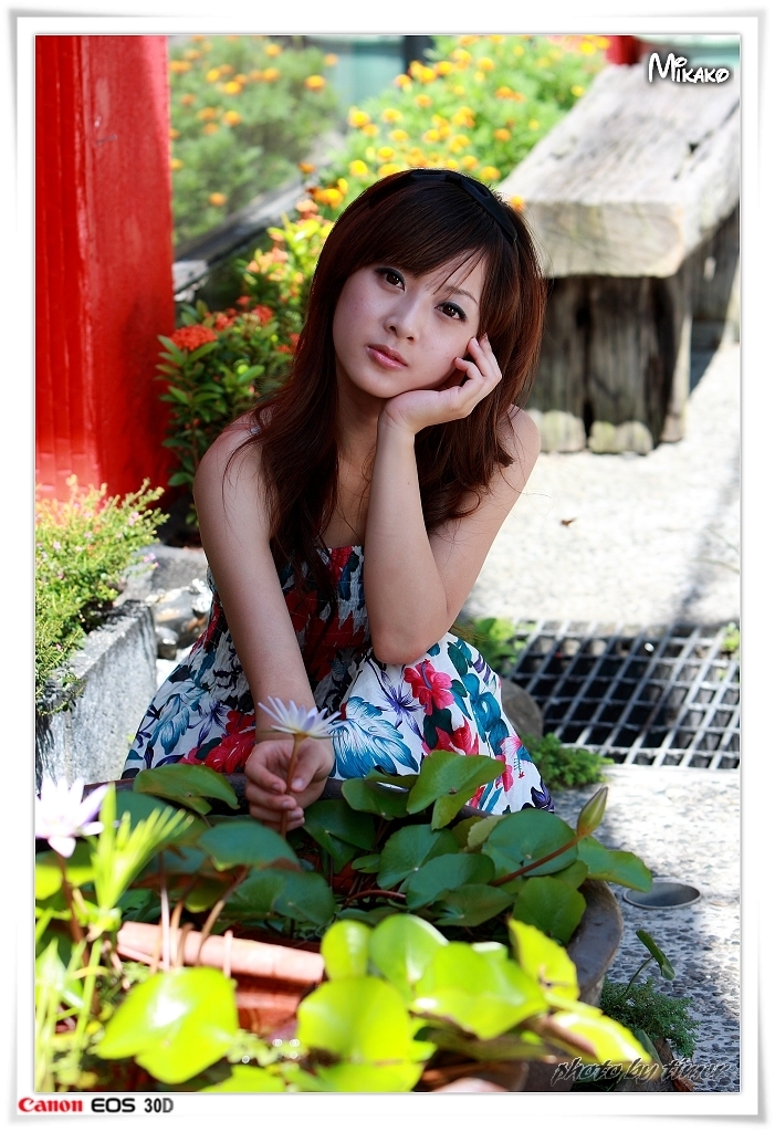 台湾妹子 果子@東海大學外拍