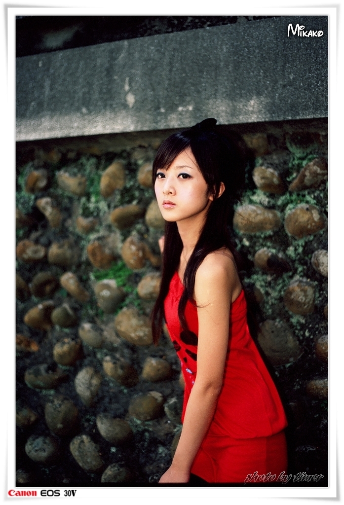 台湾妹子 果子@東海大學外拍