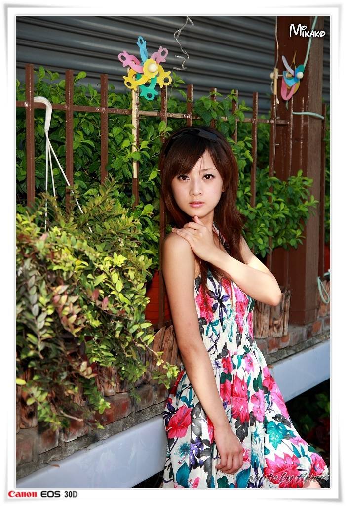 台湾妹子 果子@東海大學外拍