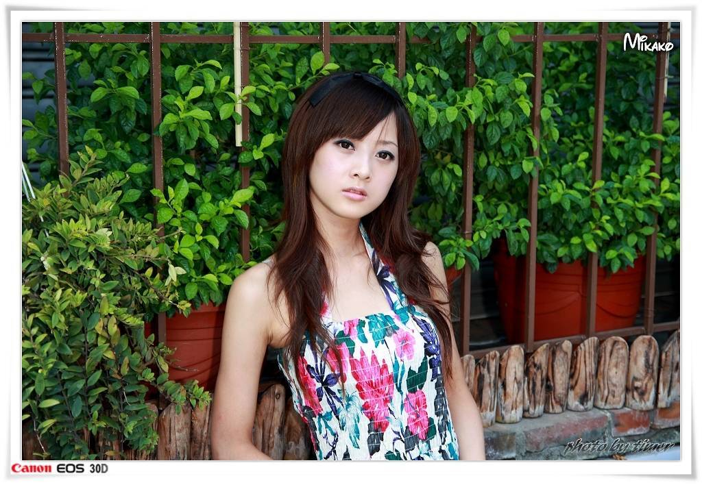 台湾妹子 果子@東海大學外拍