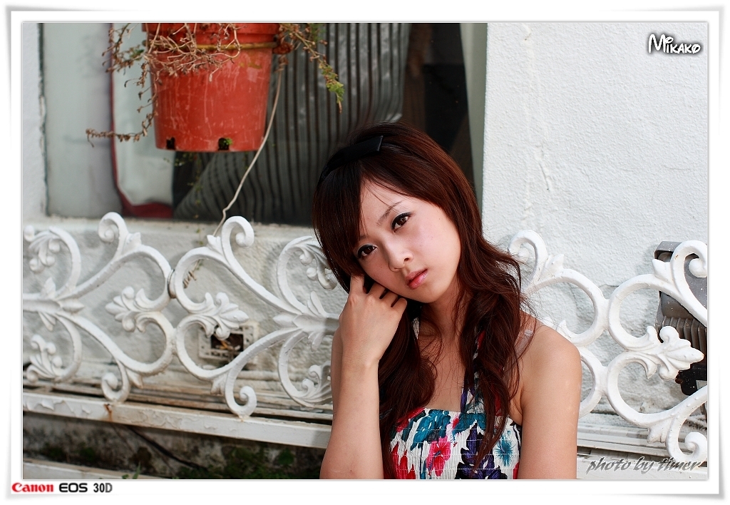 台湾妹子 果子@東海大學外拍