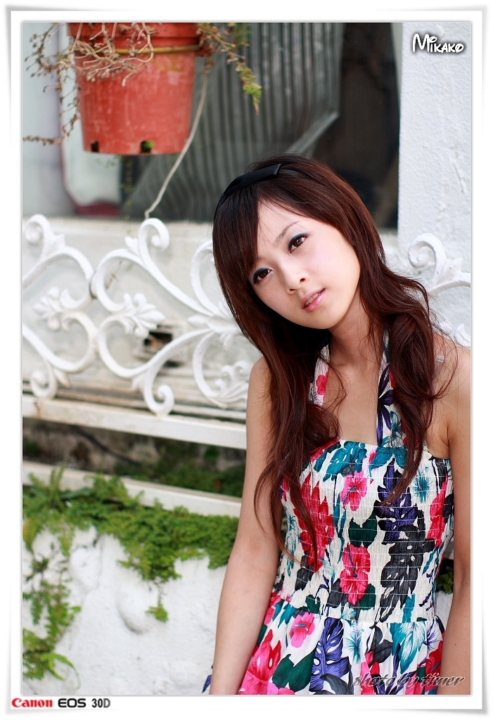 台湾妹子 果子@東海大學外拍