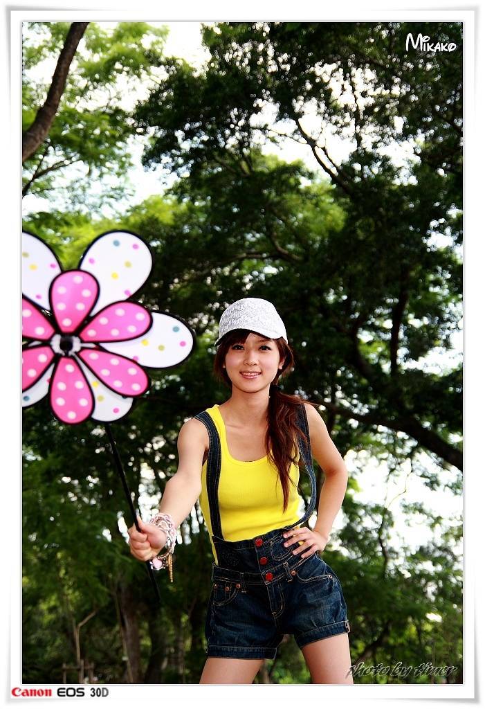 台湾妹子 果子@東海大學外拍