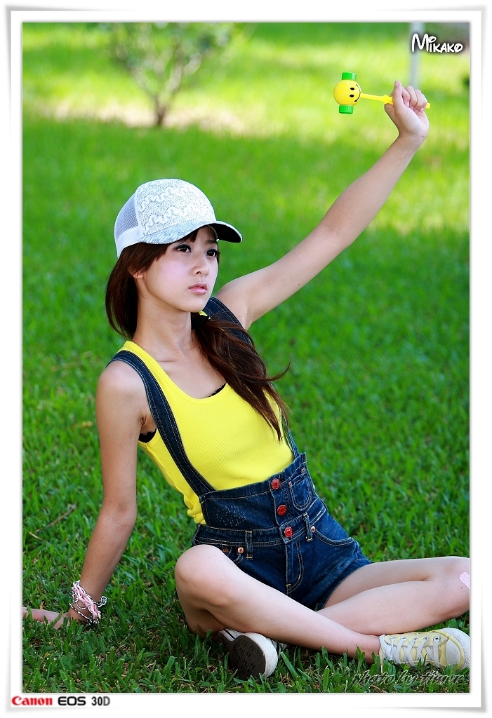 台湾妹子 果子@東海大學外拍