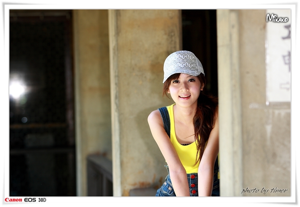 台湾妹子 果子@東海大學外拍