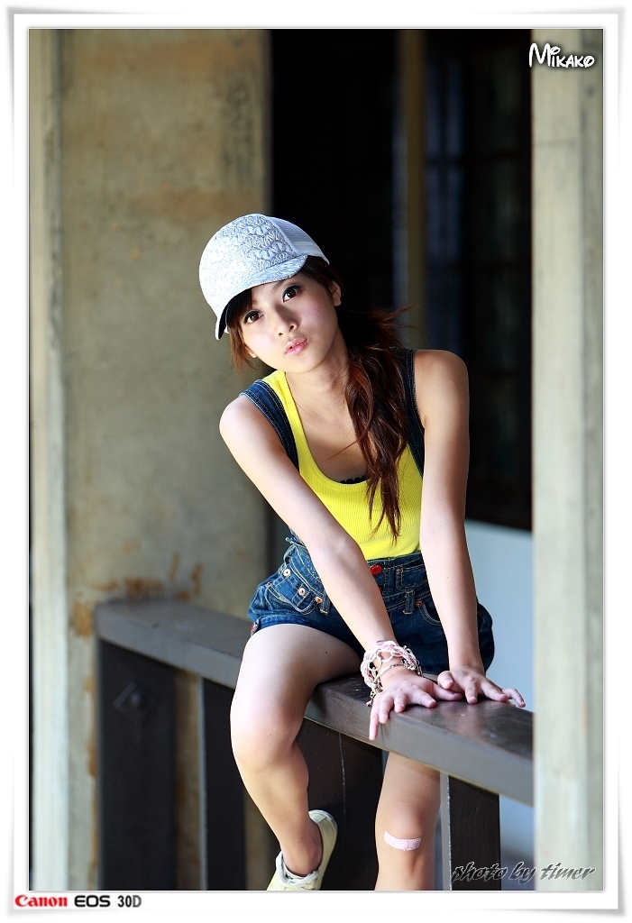 台湾妹子 果子@東海大學外拍