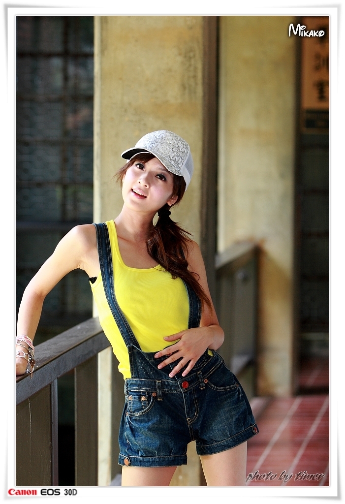 台湾妹子 果子@東海大學外拍