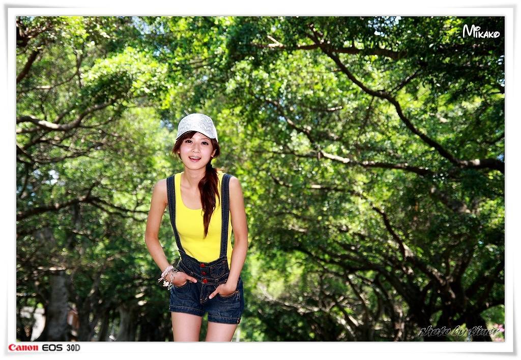 台湾妹子 果子@東海大學外拍