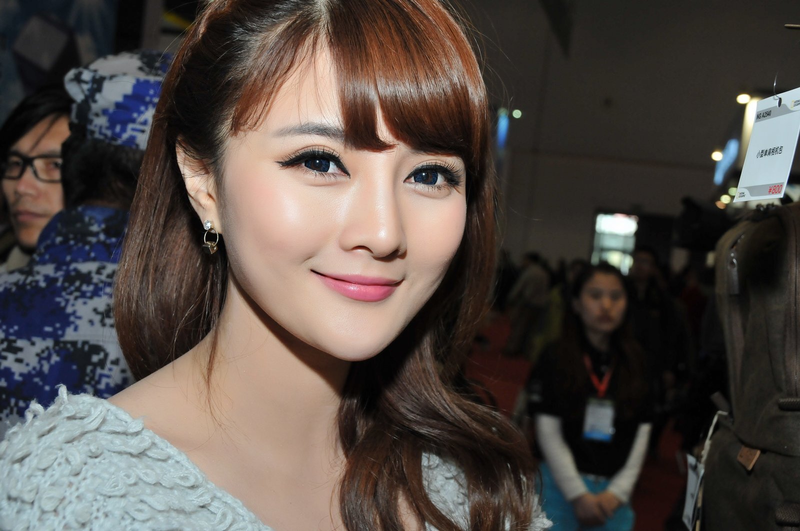 水嫩肌肤最美模特黄芬