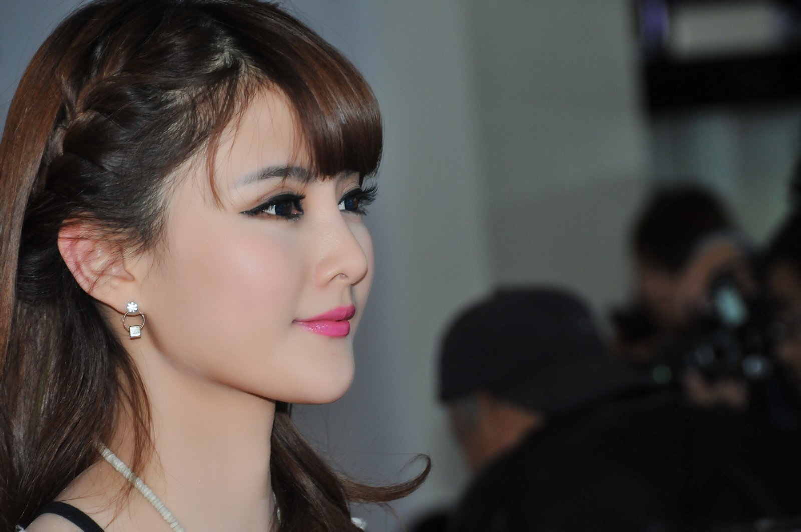 水嫩肌肤最美模特黄芬