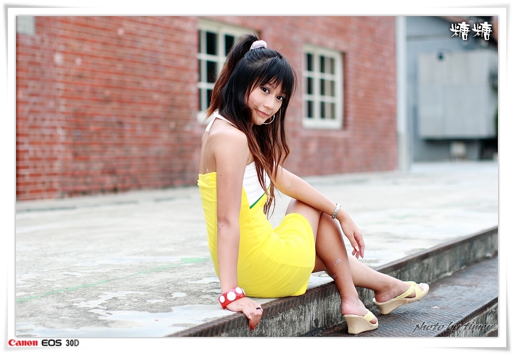 台湾妹子 糖糖@華山外拍