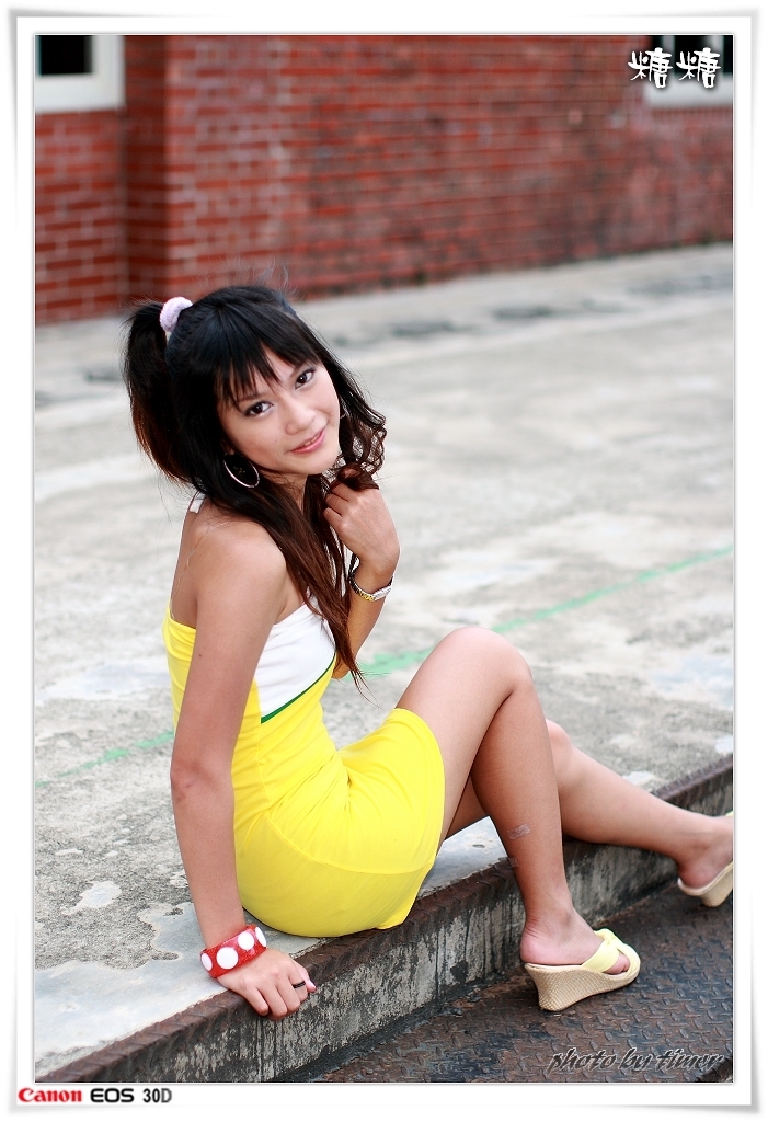 台湾妹子 糖糖@華山外拍