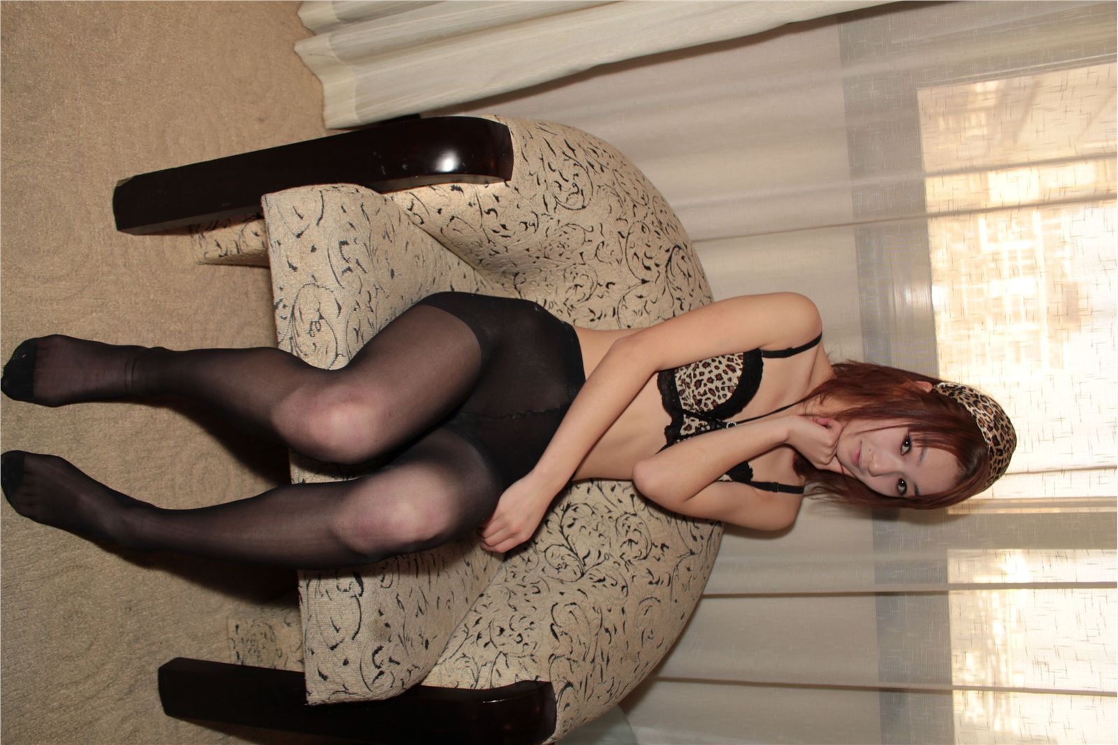 [网络收集] 2013.12.12 模拍黑丝美女蝴蝶