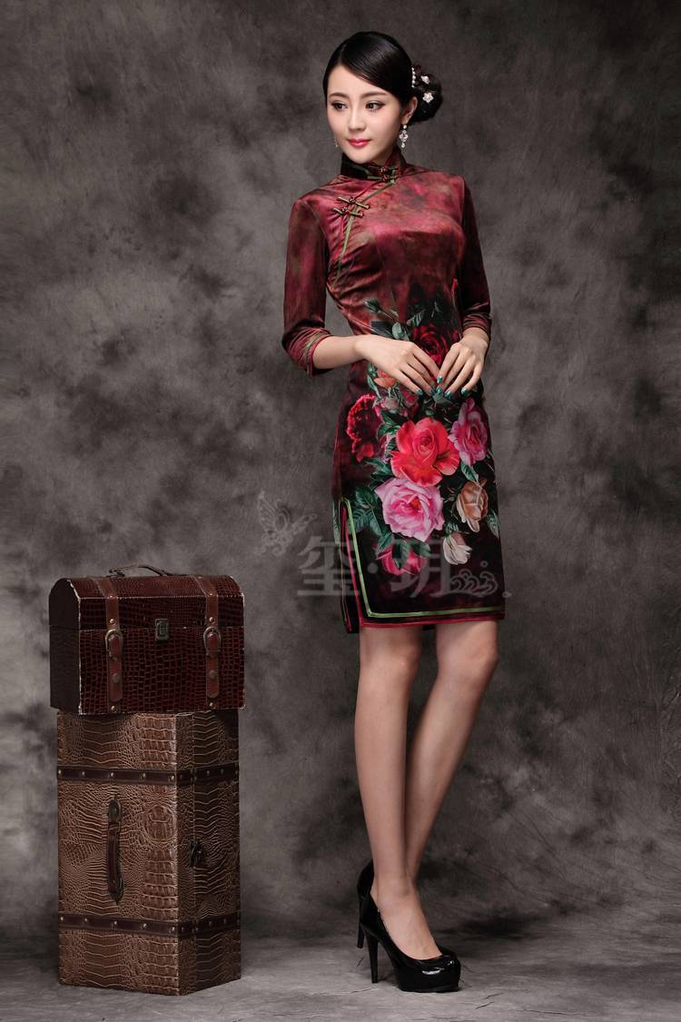 [网络收集] 2013.12.19 性感旗袍美女模特