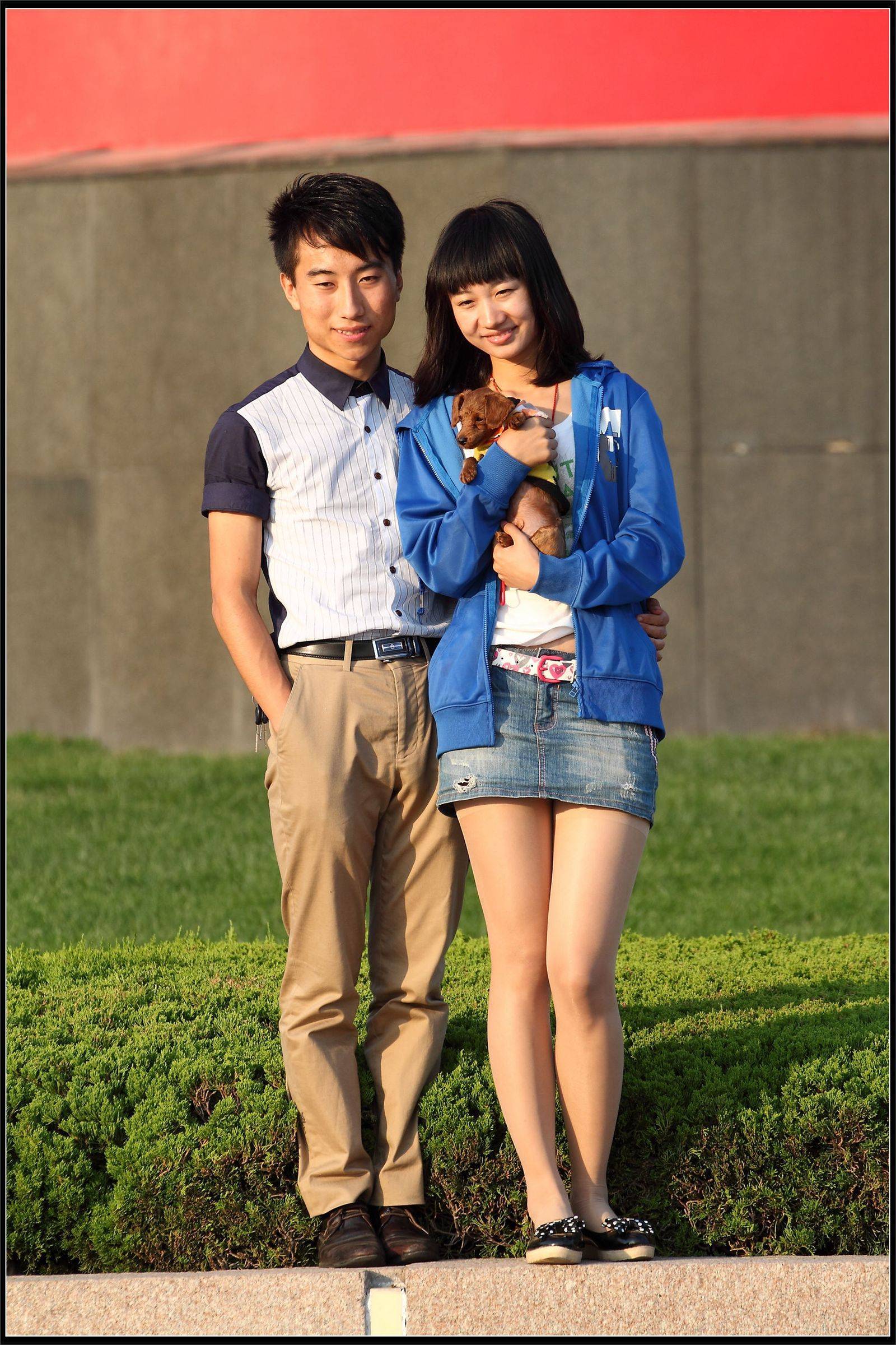 原创街拍丝袜美女041