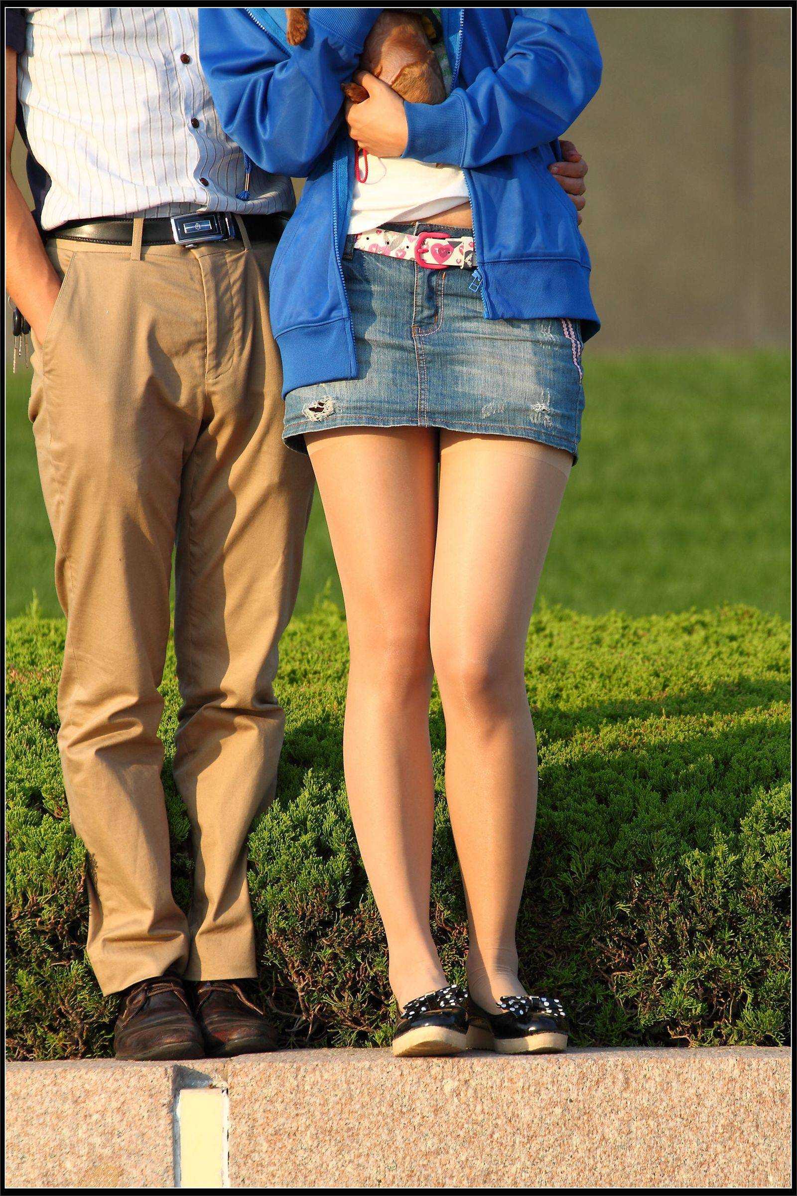 原创街拍丝袜美女041