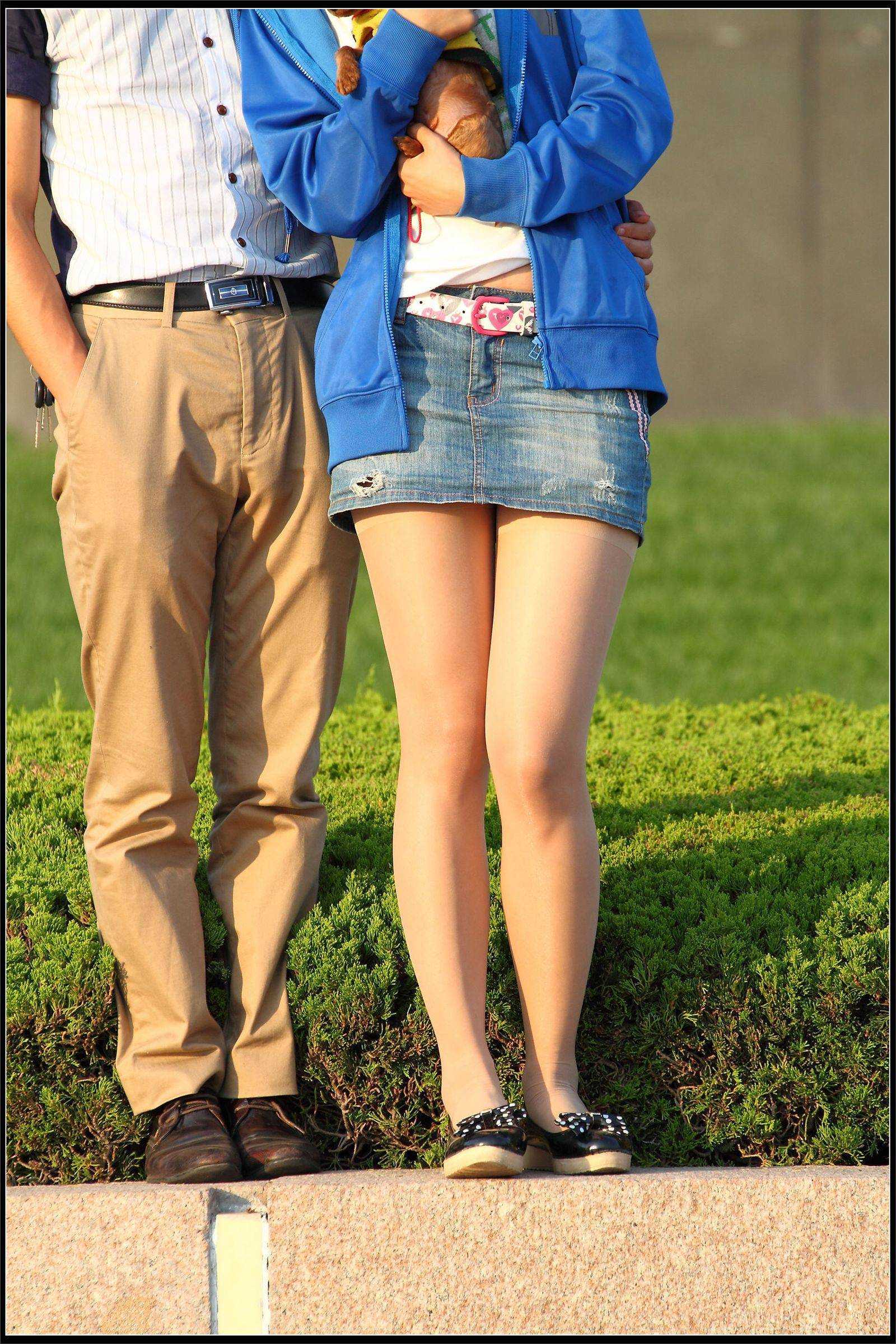 原创街拍丝袜美女041