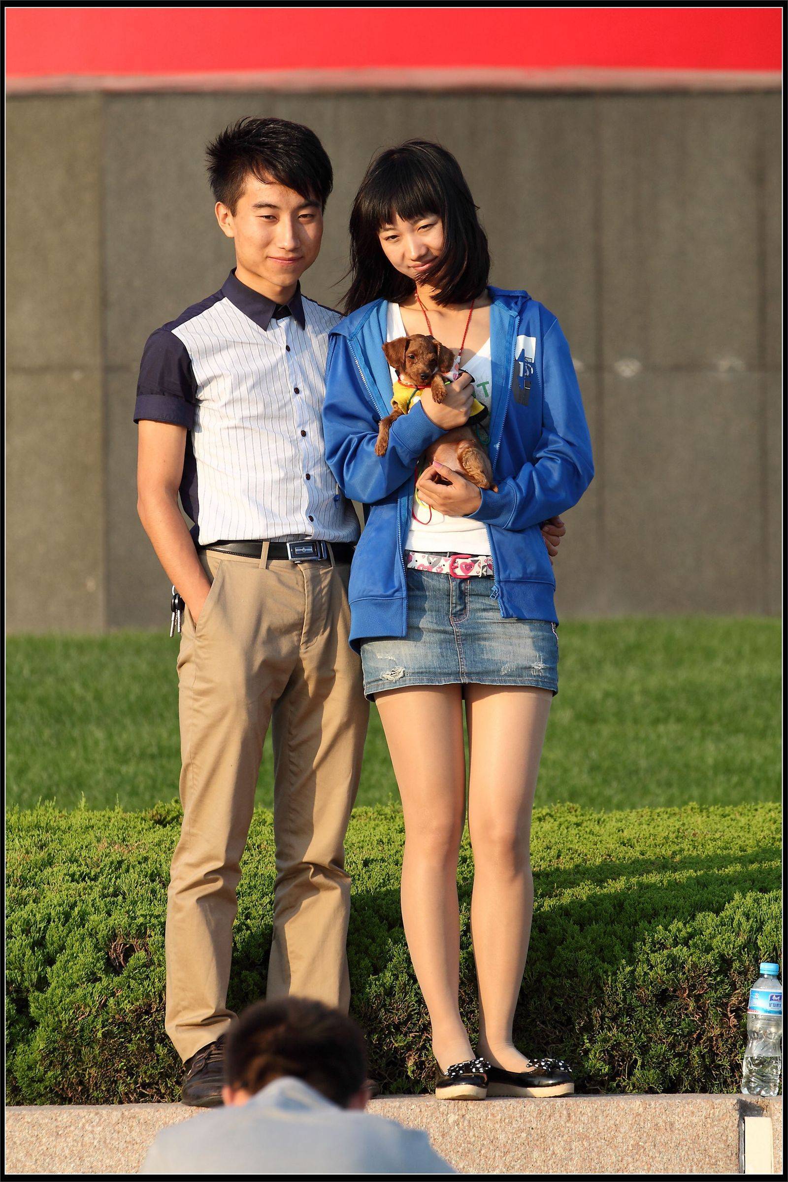 原创街拍丝袜美女041