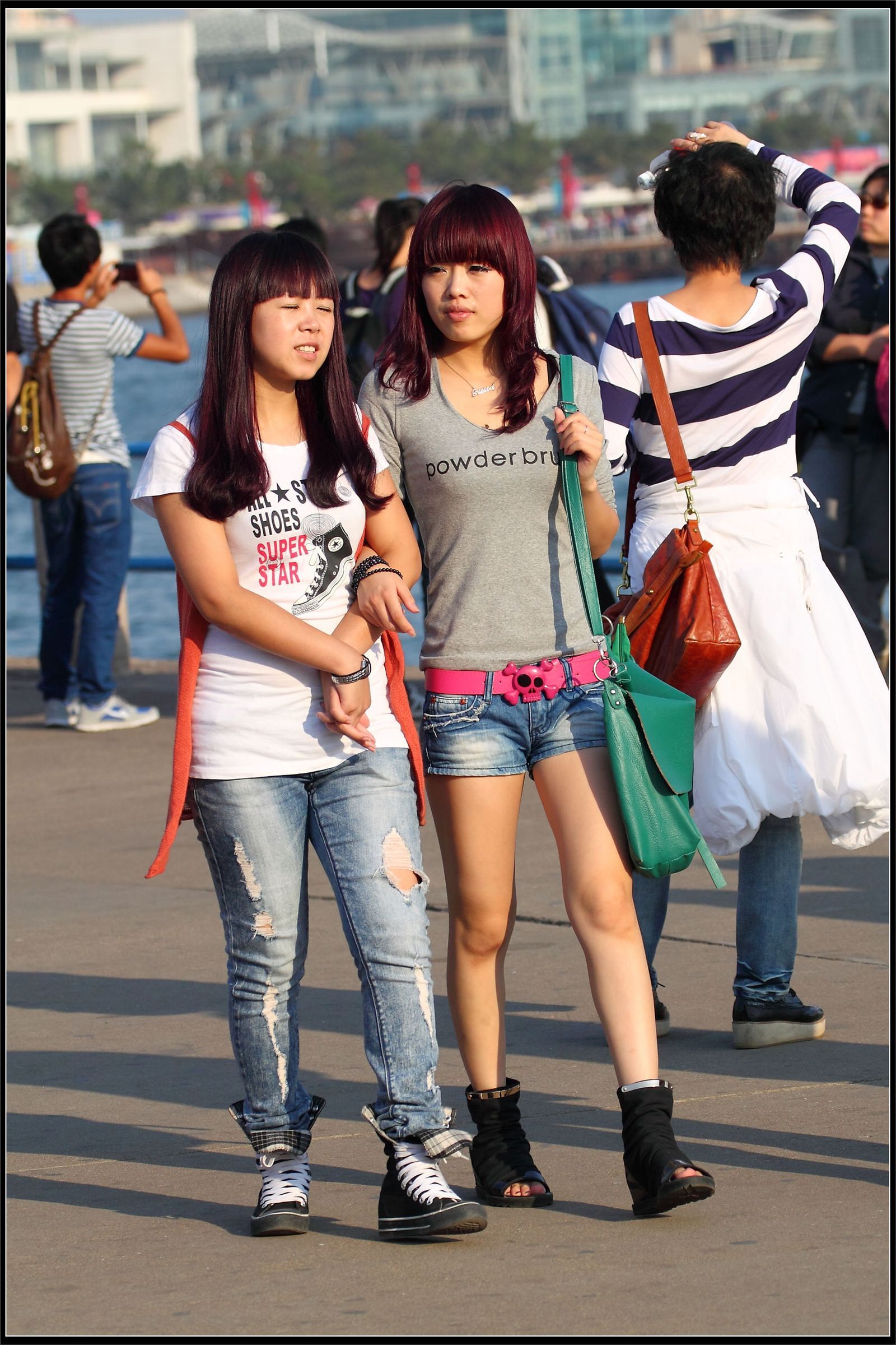 原创街拍丝袜美女041