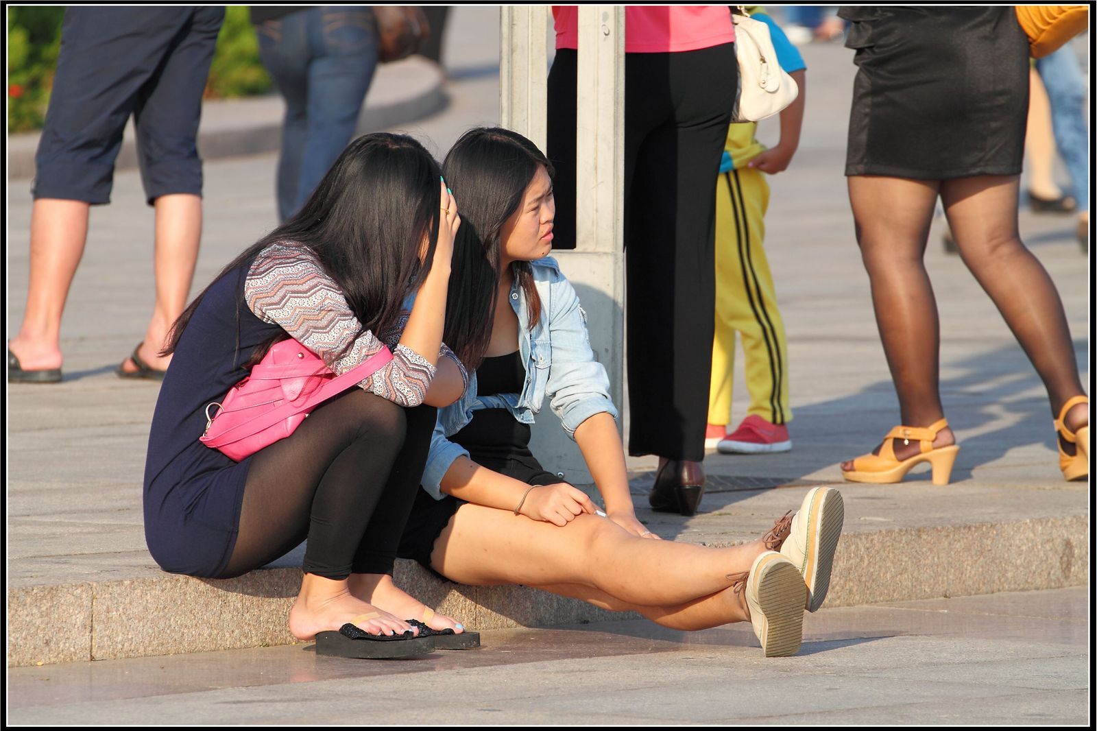 原创街拍丝袜美女041