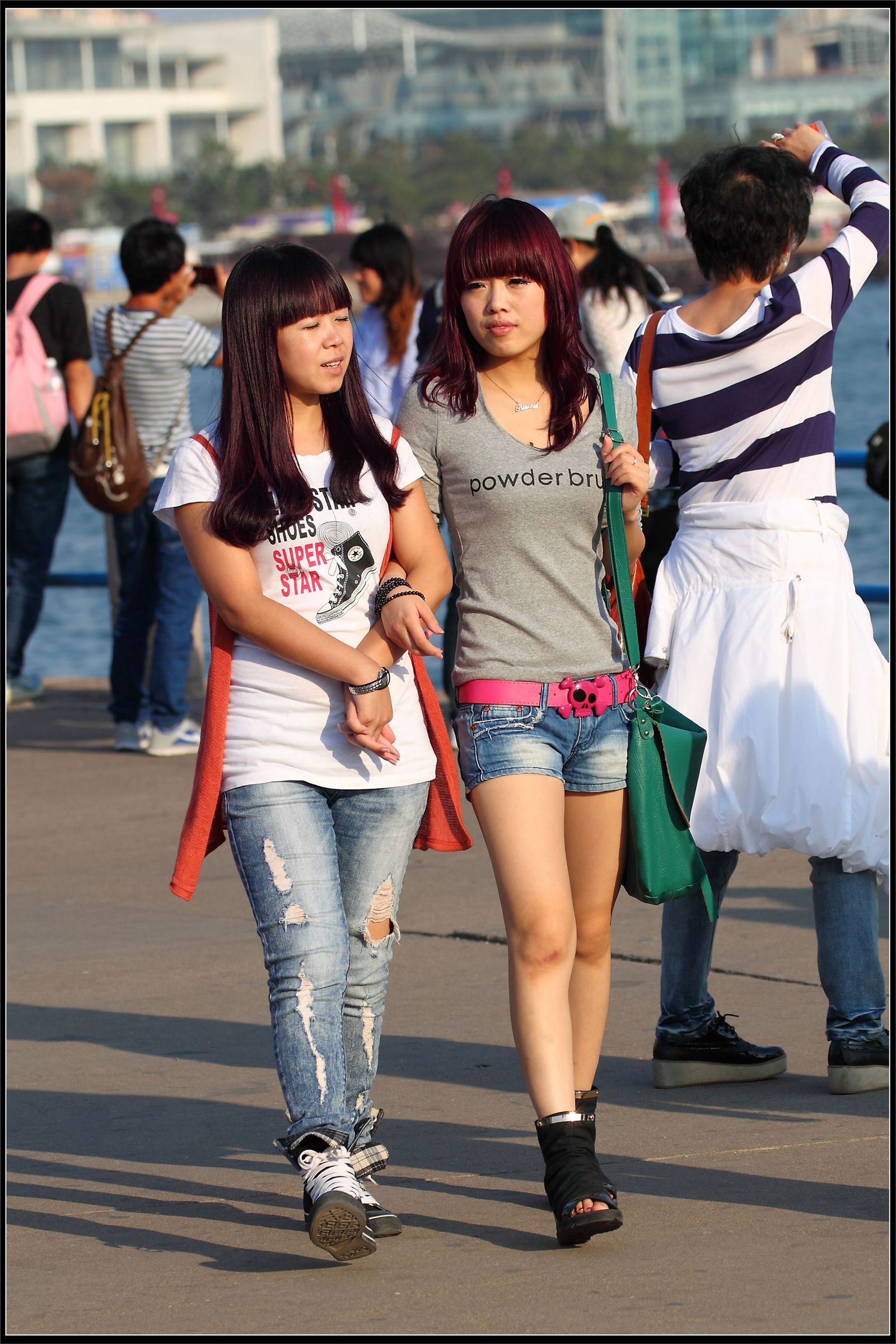 原创街拍丝袜美女041