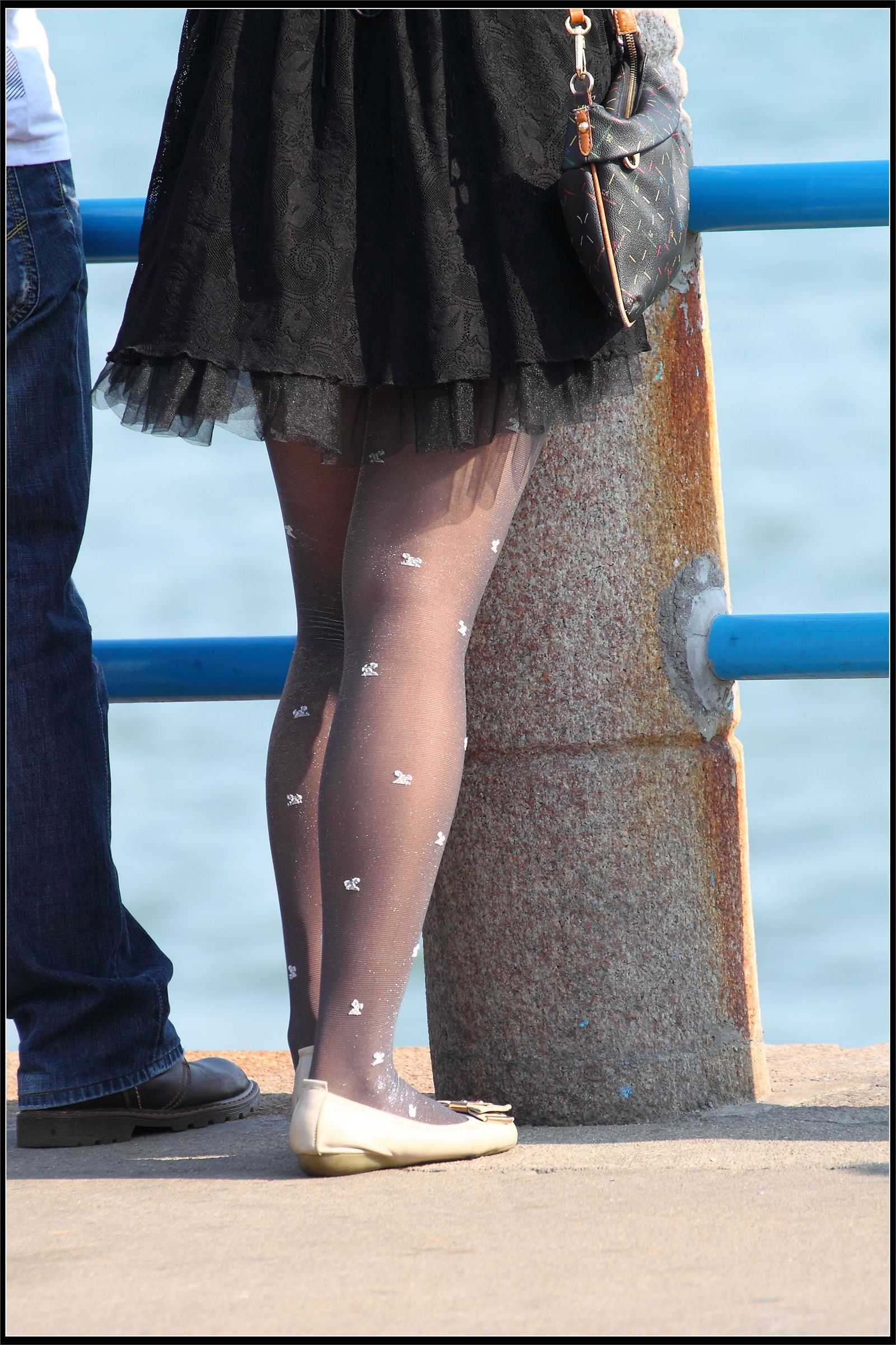 原创街拍丝袜美女042