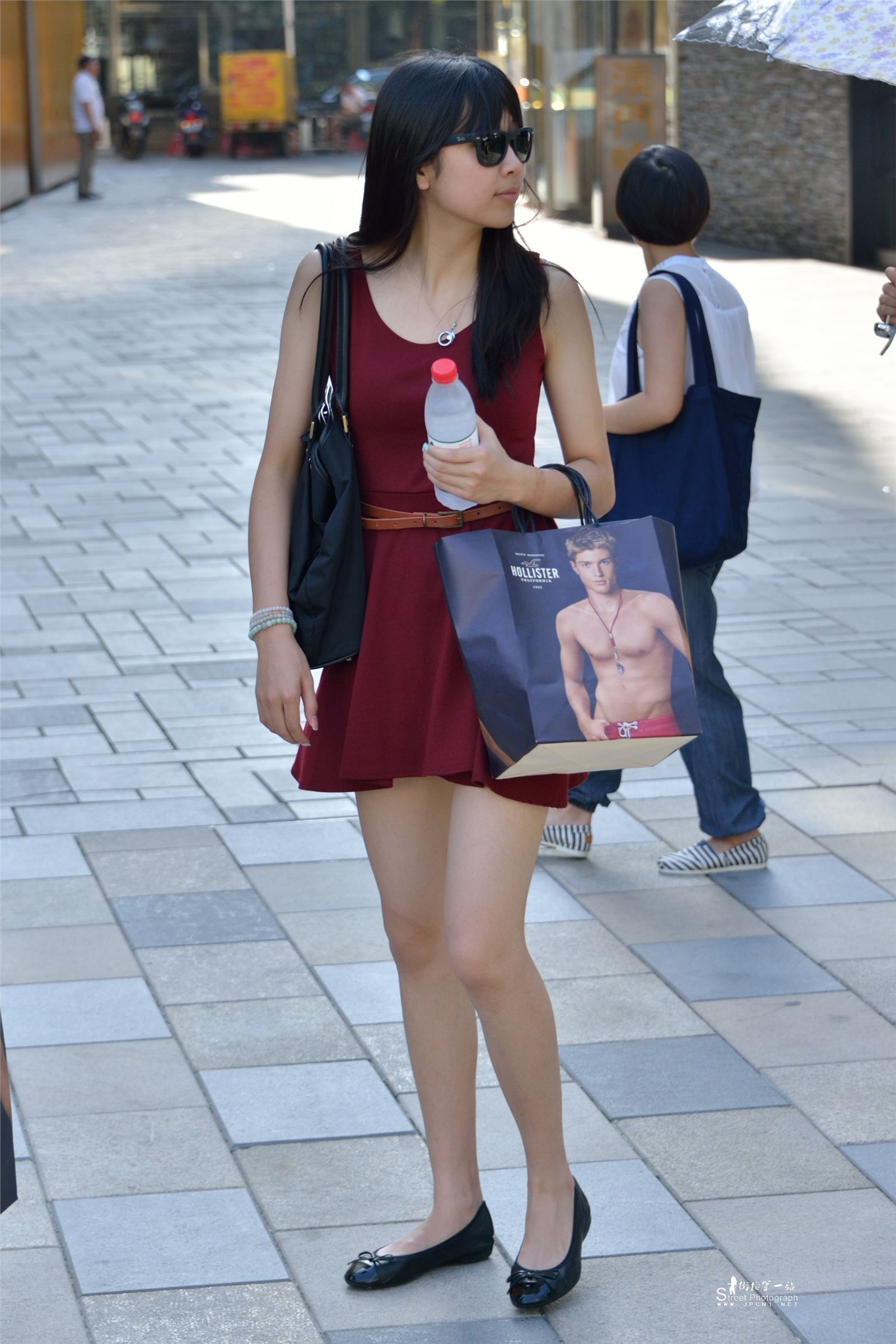 原创街拍丝袜美女043