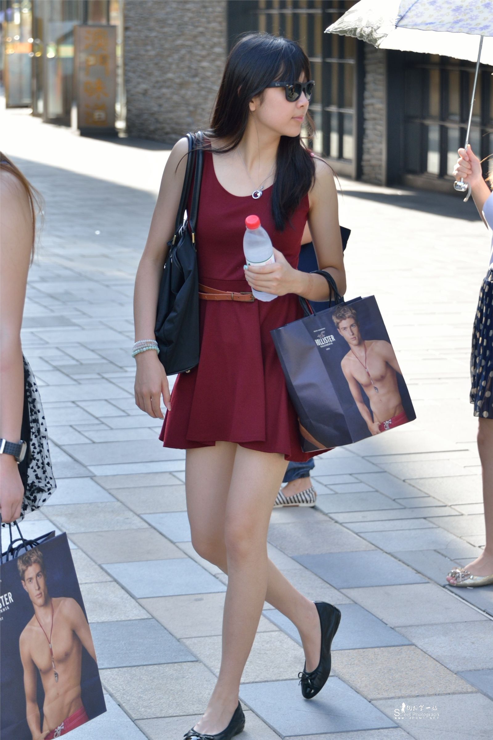 原创街拍丝袜美女043