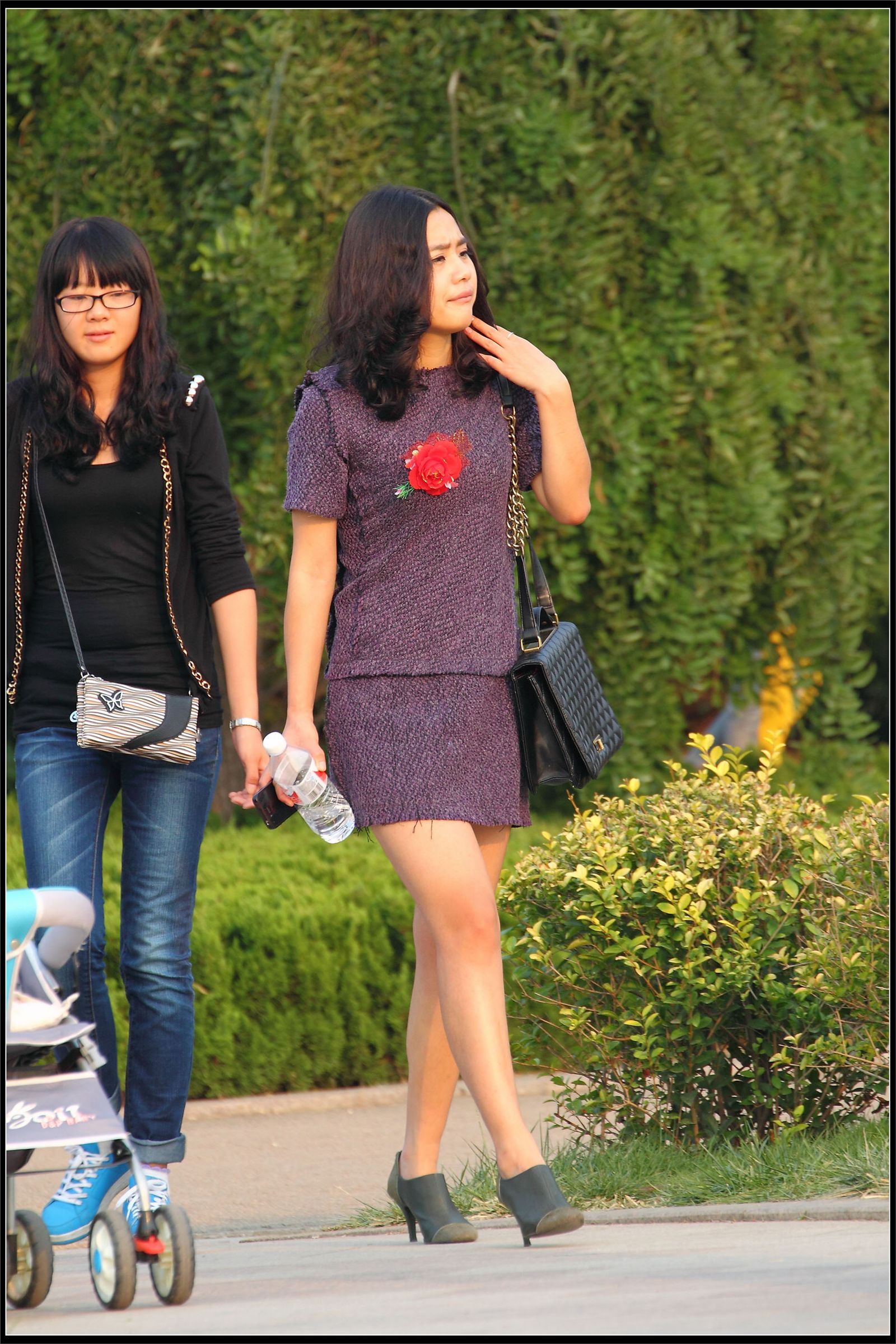 原创街拍丝袜美女043