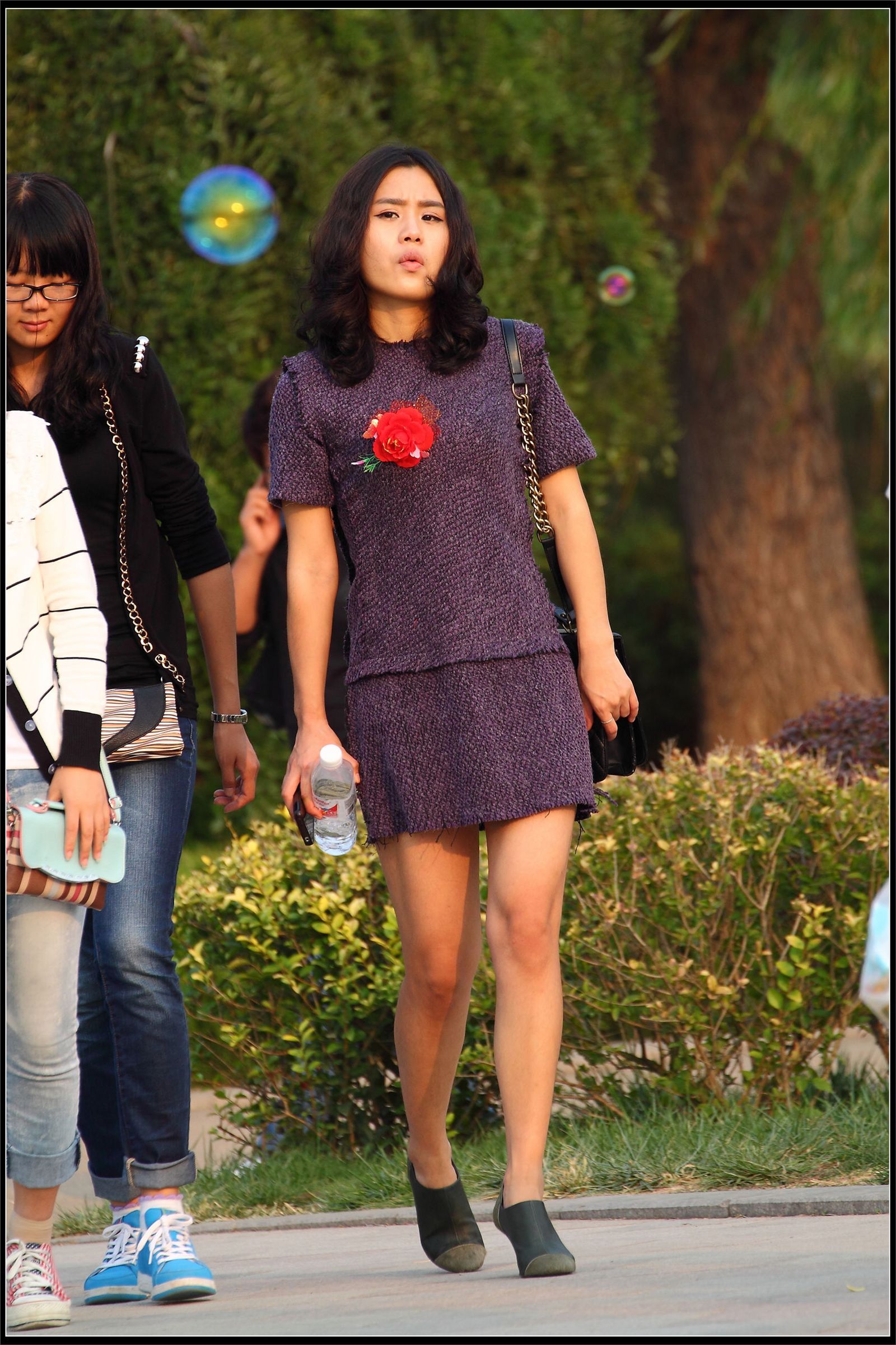 原创街拍丝袜美女043