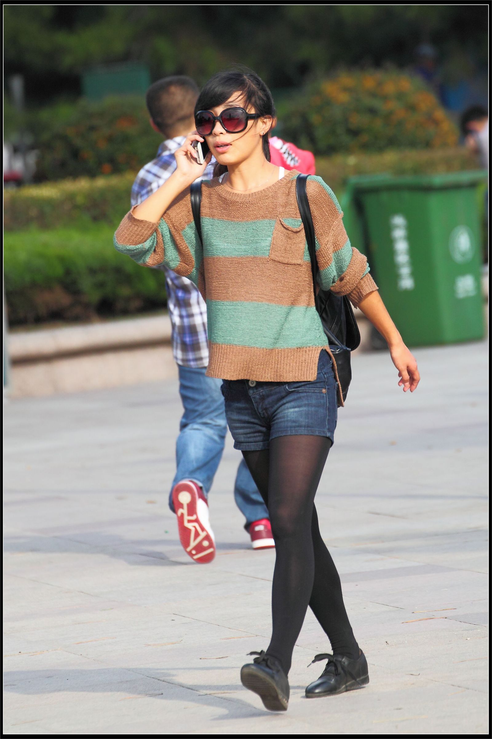 原创街拍丝袜美女043