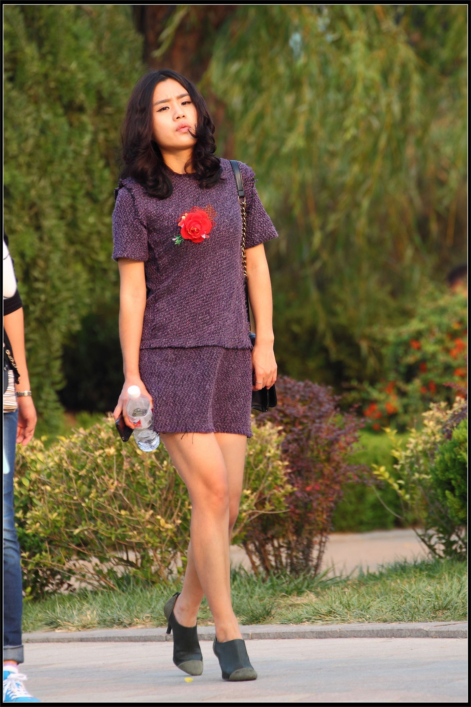 原创街拍丝袜美女043