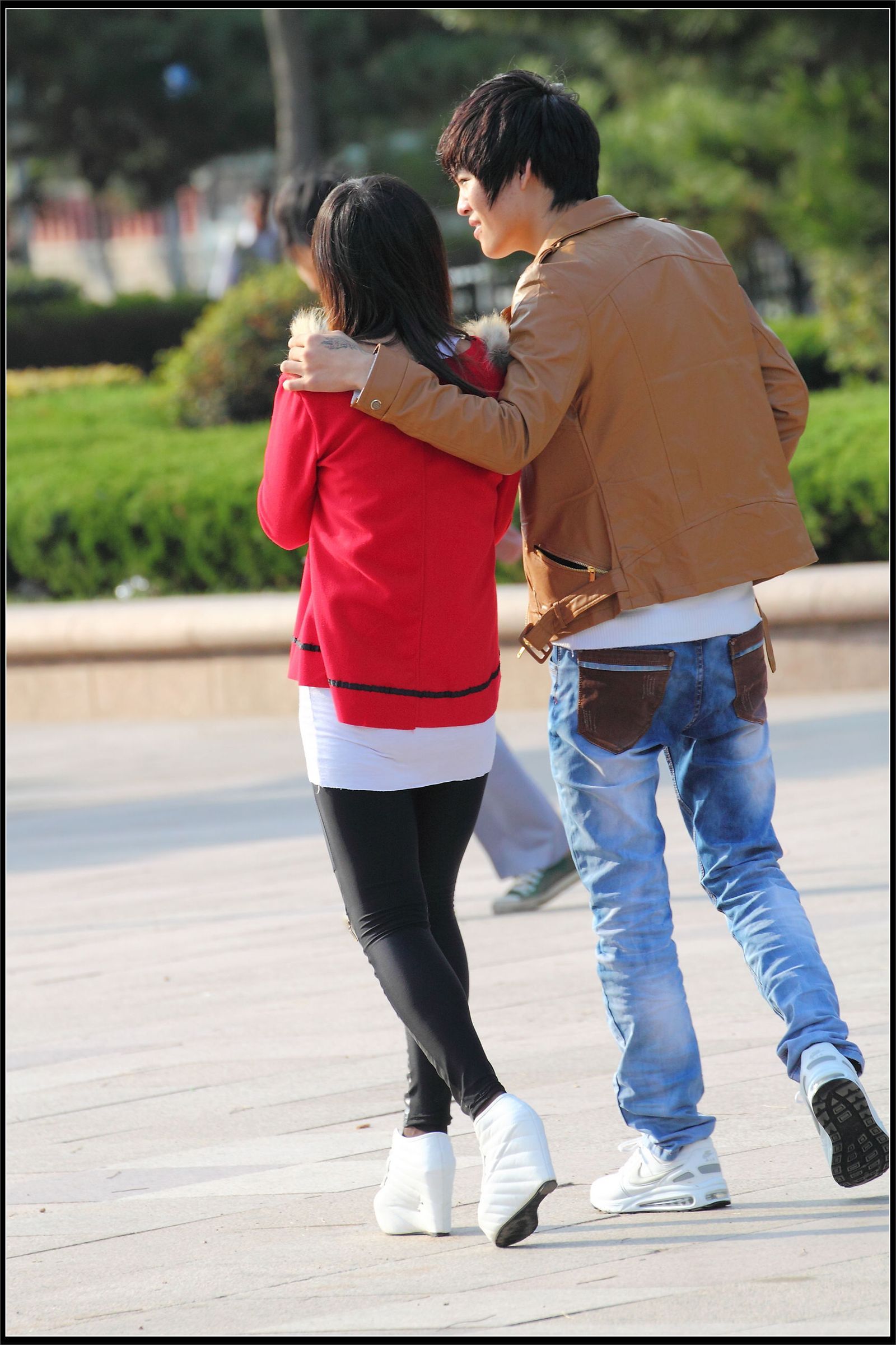 原创街拍丝袜美女043