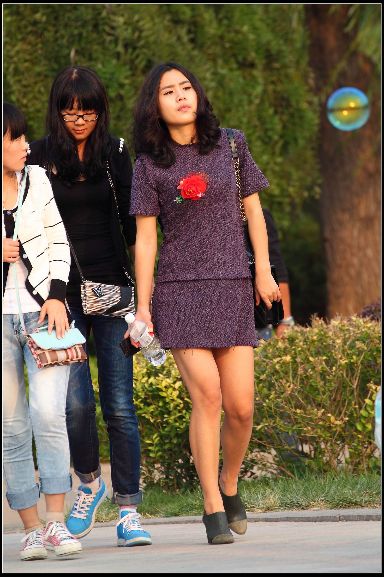 原创街拍丝袜美女043