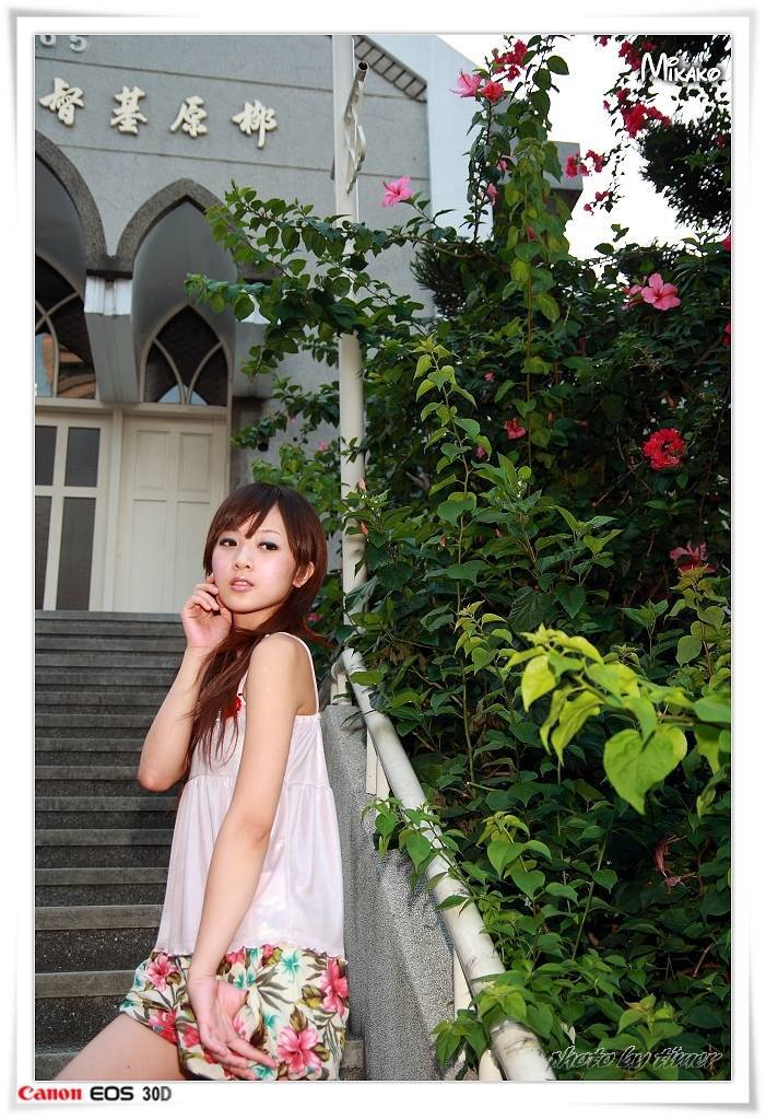 台湾妹子 果子@台中公園外拍