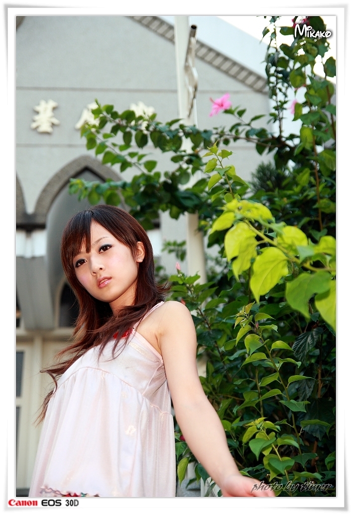 台湾妹子 果子@台中公園外拍