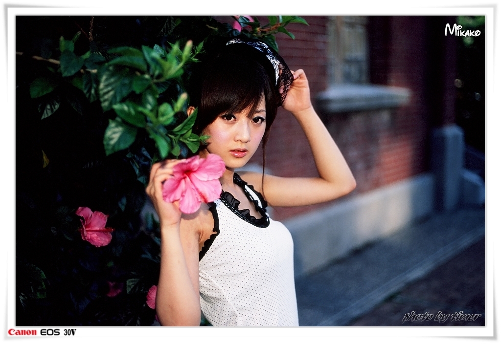 台湾妹子 果子@台中公園外拍