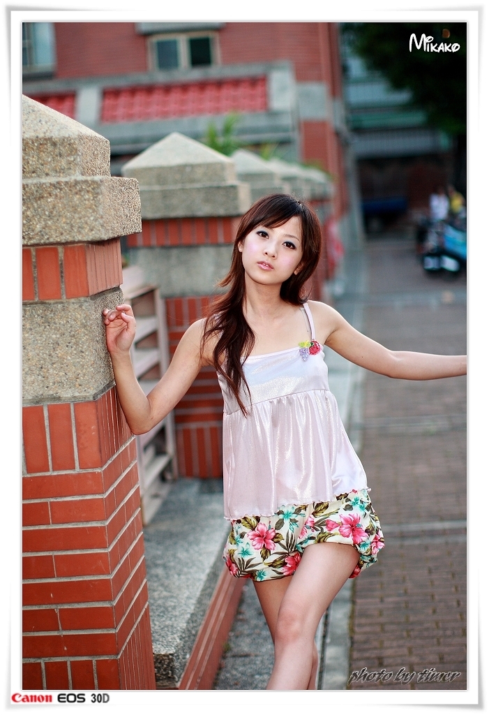 台湾妹子 果子@台中公園外拍