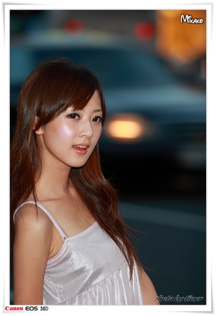 台湾妹子 果子@台中公園外拍