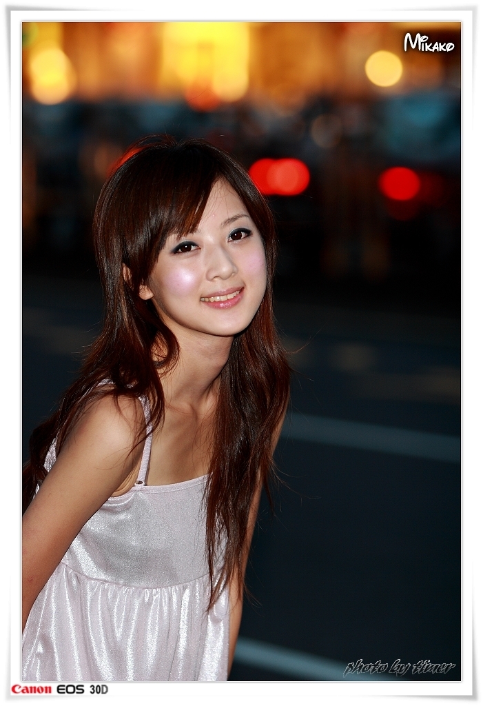 台湾妹子 果子@台中公園外拍