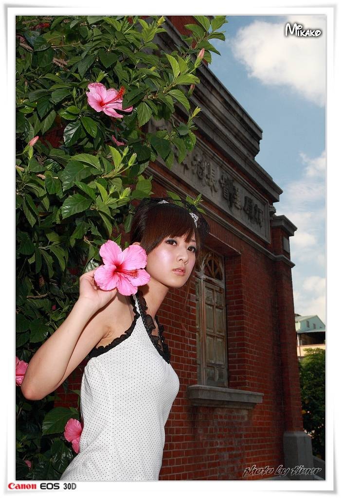 台湾妹子 果子@台中公園外拍