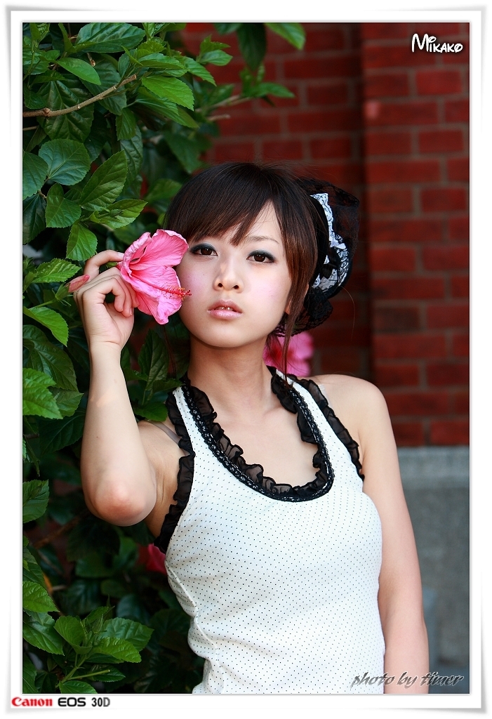 台湾妹子 果子@台中公園外拍