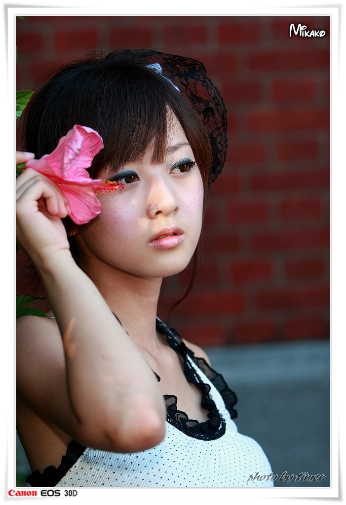 台湾妹子 果子@台中公園外拍