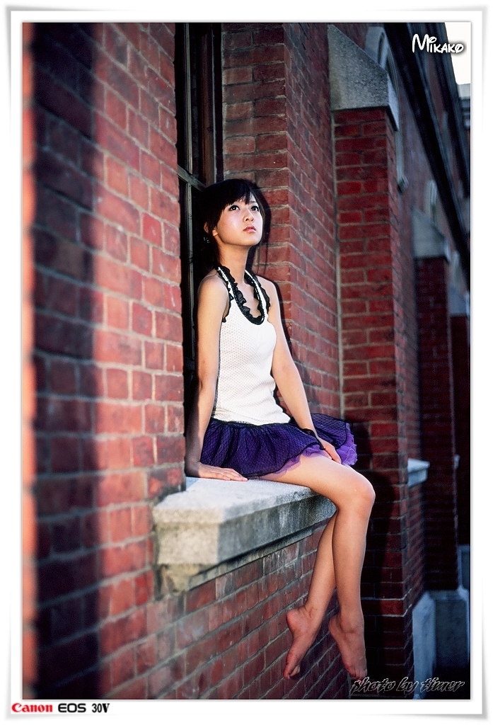 台湾妹子 果子@台中公園外拍