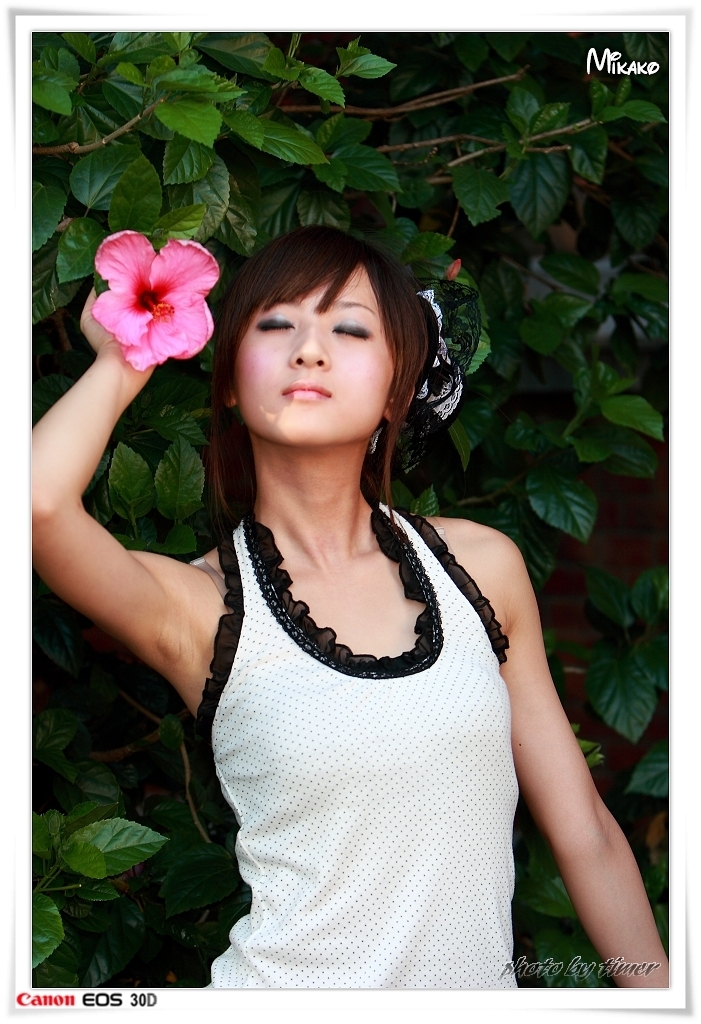 台湾妹子 果子@台中公園外拍